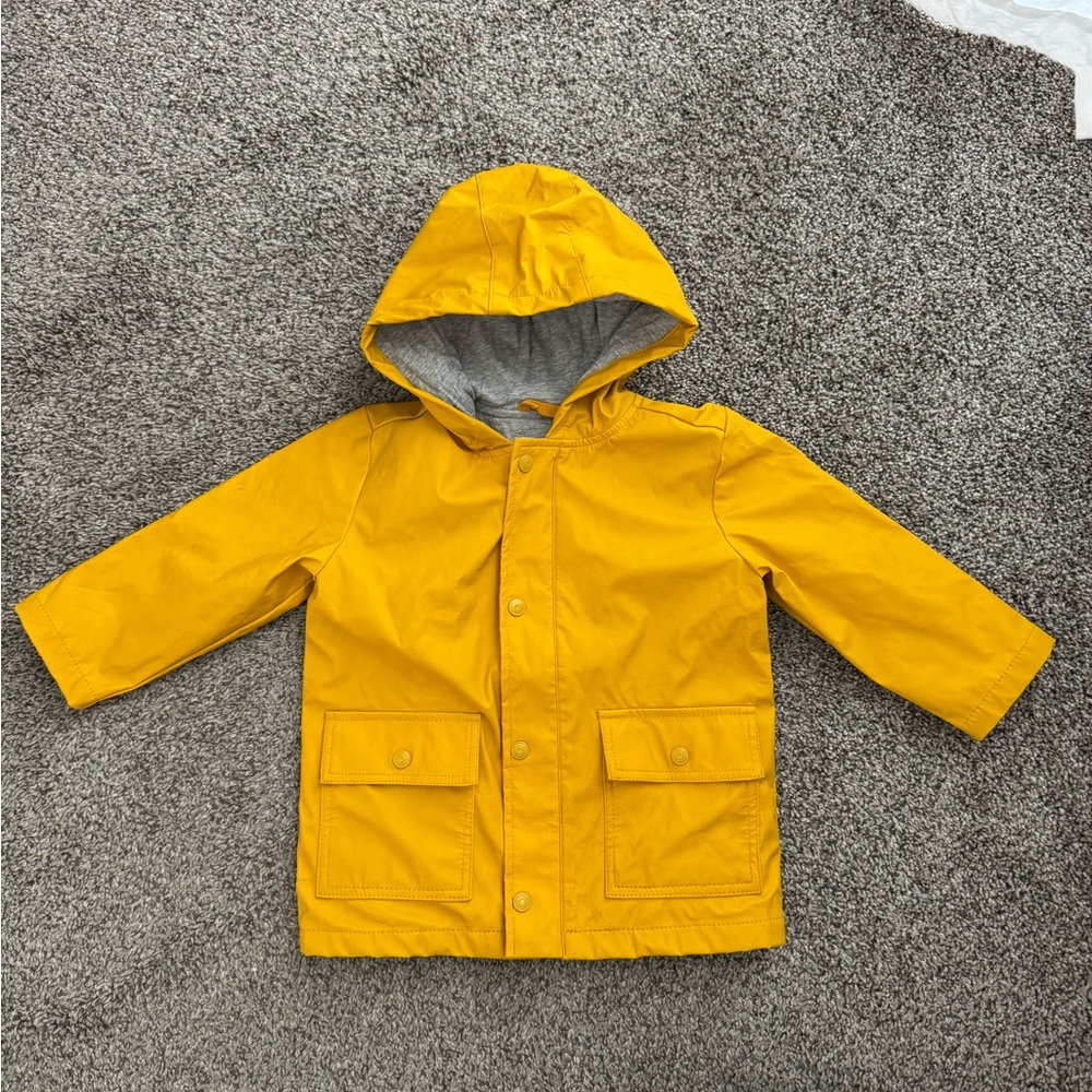 Gymboree Yellow Rain Jacket 2T